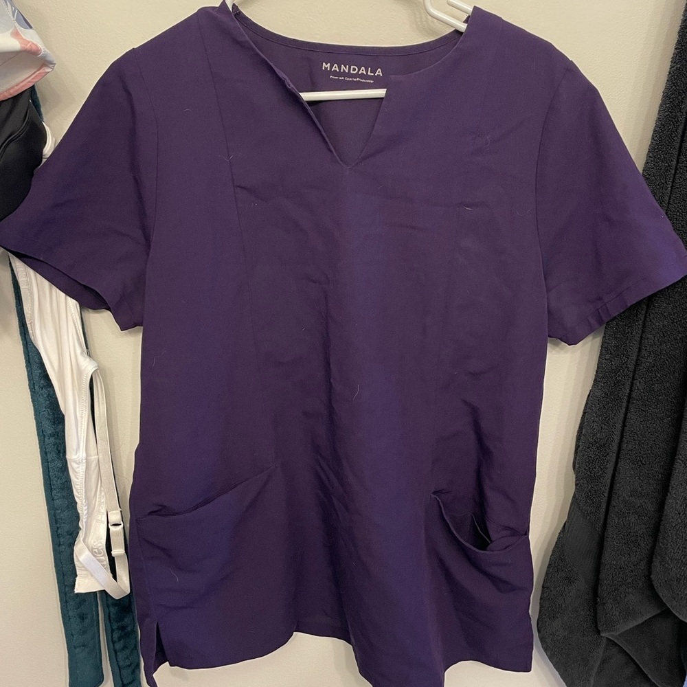 MANDALA Scrub Set Purple, size L